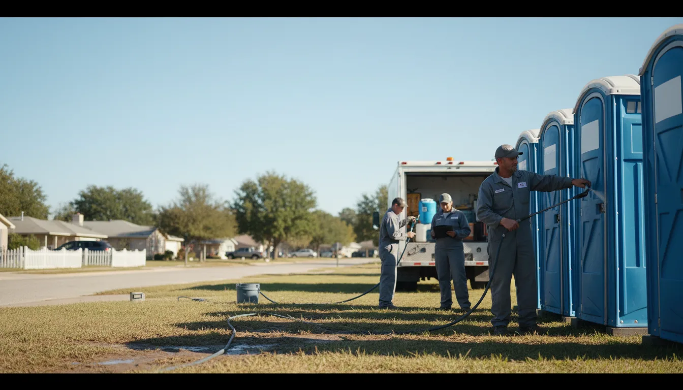 Long-Term Portable Toilet Rental in Grayson, LA near me